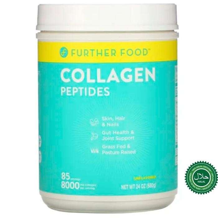 Collagen Peptides Halal Further Food Unflavored 226 g