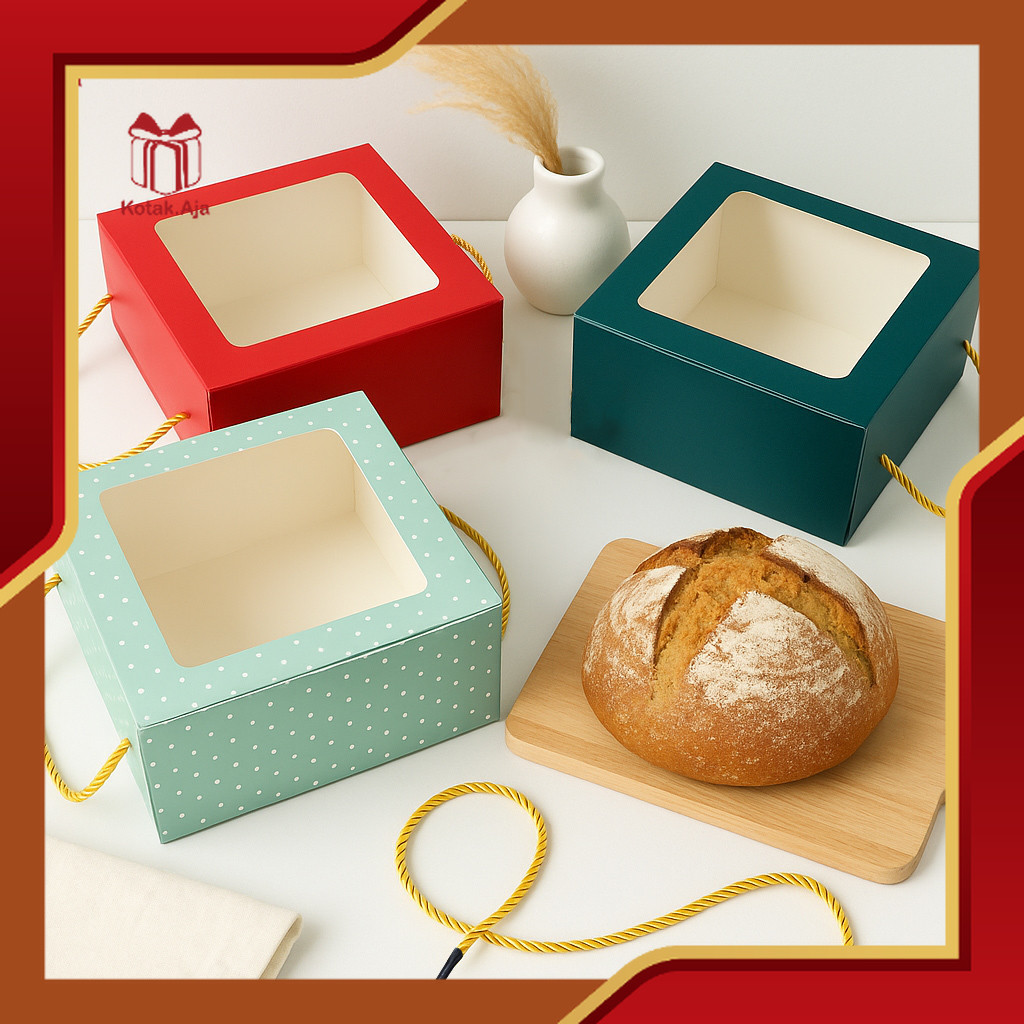 

Kotak Kue Mika / Box Kue Mika / Kotak Nasi / Box Nasi / Kotak Snack / Box Snack I HO17
