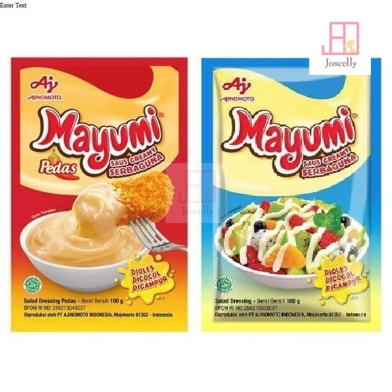

JOSCELLY.ID AJINOMOTO Mayumi Mayonnaise Saus Mayo dan Saus Mayo Pedas 100 gr