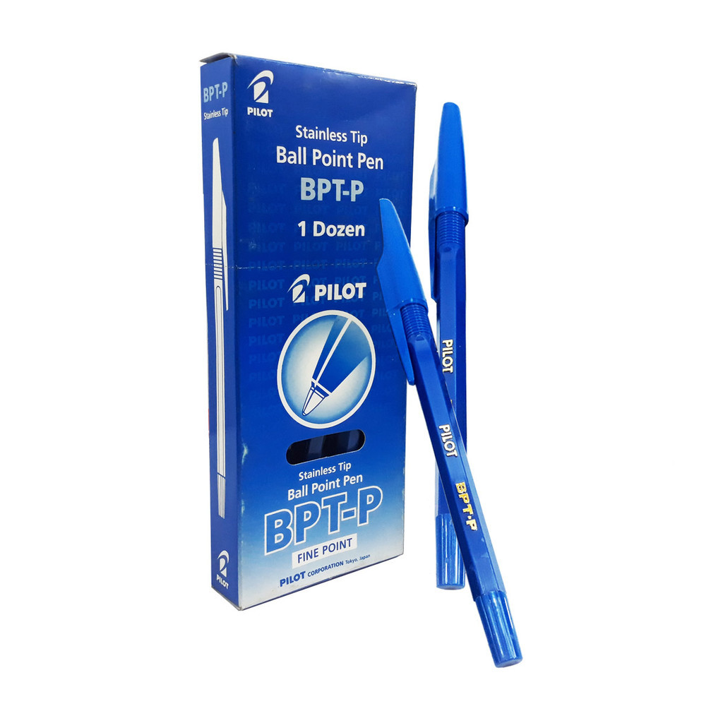 

Pulpen Pena Bollpoint Pilot BPTP 0.7mm Hitam Merah Blue Pastel Murah
