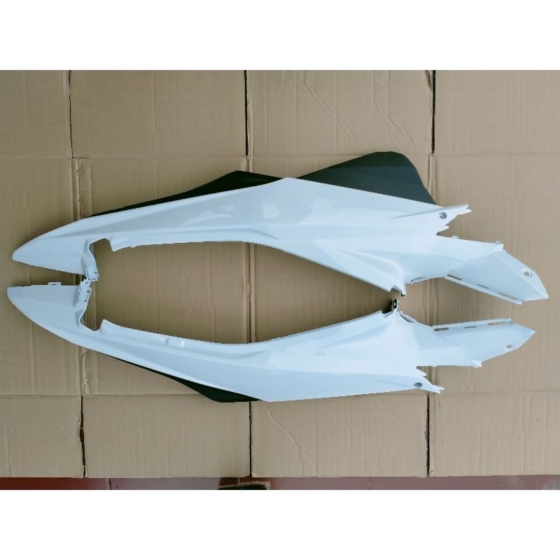 body belakang satria Fu facelift putih bodi belakang facelit new bima FL bahan tebal mirip ori mirip