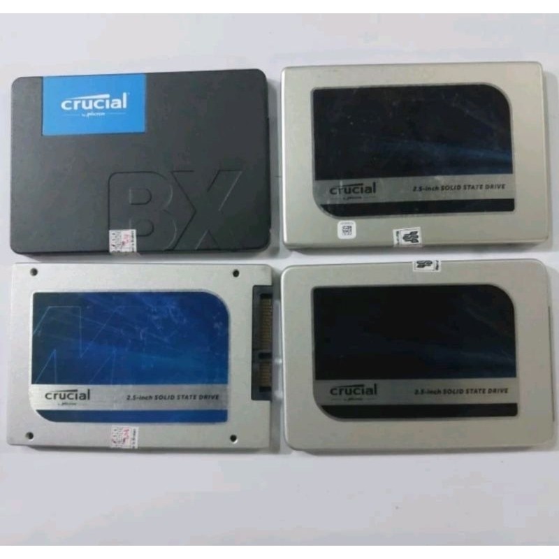 SSD 256GB 2.5 Sata III Crucial - Ssd CRUCIAL 500Gb  Sata 3