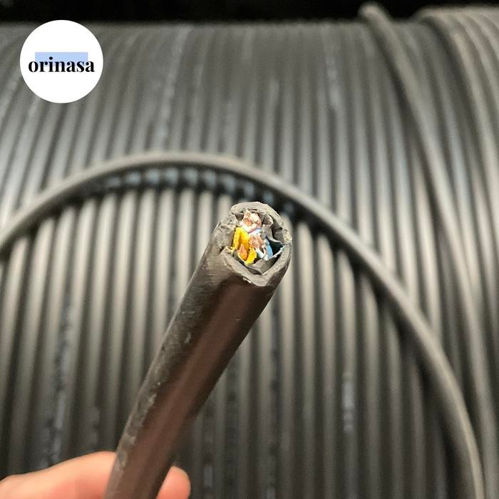 Kabel Supreme NYY 3x1.5 3x1,5 Hitam Eceran Meteran