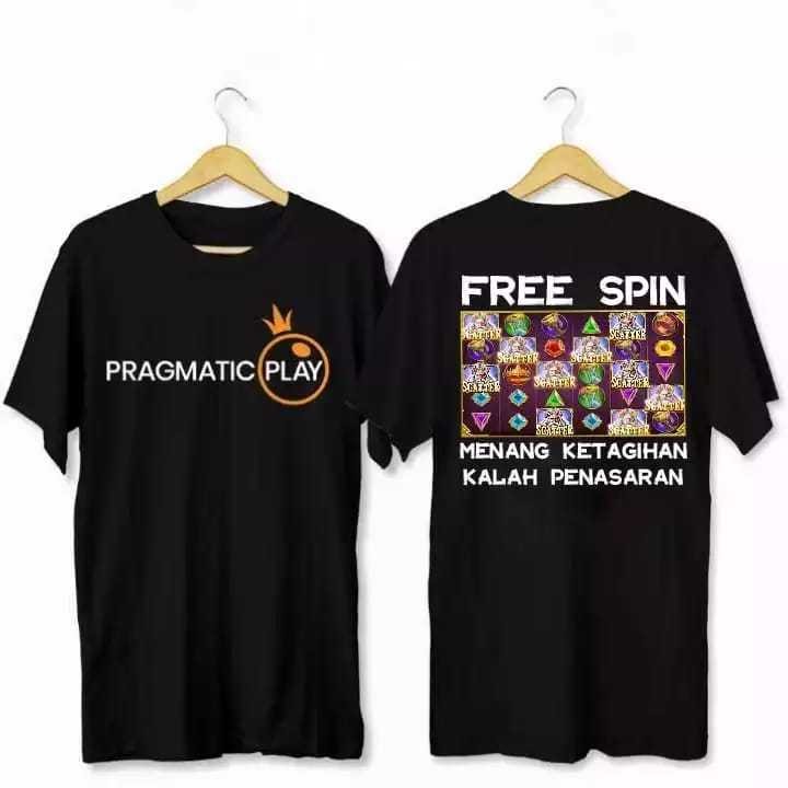 Kaos slot pragmatic play menang ketagihan kalah penasaran distro murah || kaos slot viral / atasan p