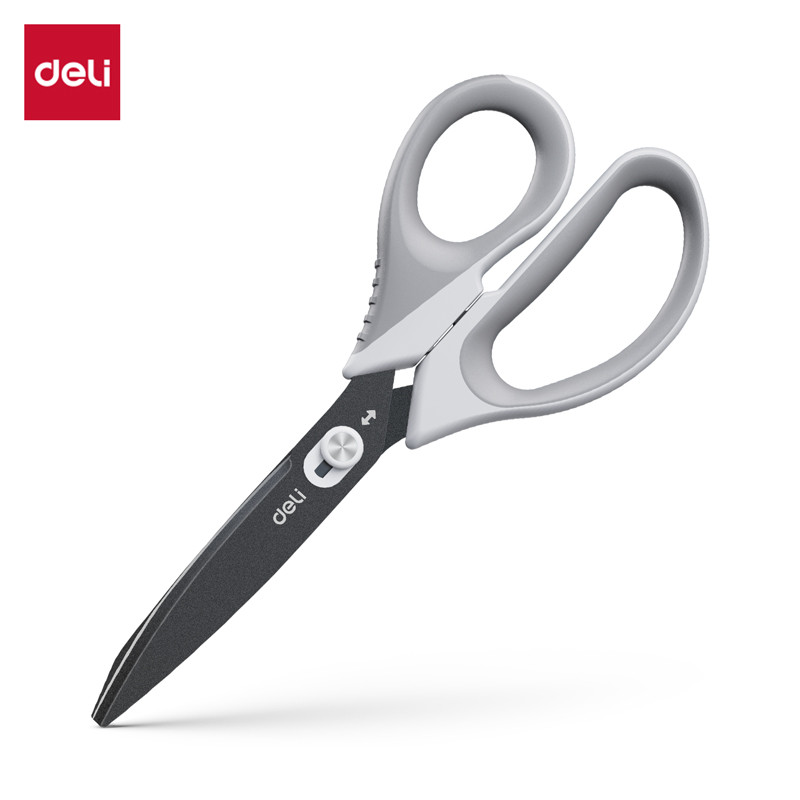 

DELI SCISSOR / GUNTING PEMBUKA PAKET 2IN1 ANTI KARAT GUNTING PEMBUKA PAKET TJ119