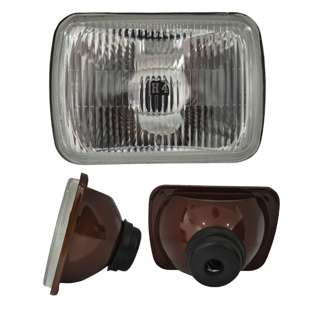 Head Lamp / Lampu Besar / Utama Kotak 7" Colt L300  L 300 7 Inch Tanpa Bohlam REFLEKTOR LAMPU DEPAN 
