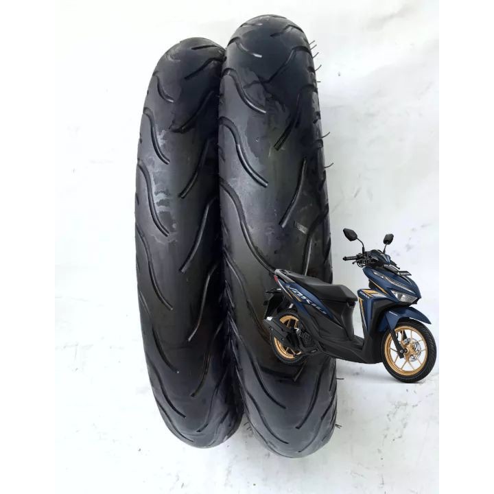 original Ban ALL NEW VARIO 125 merk michelin PILOT STREET sepasang  tubles ring 14