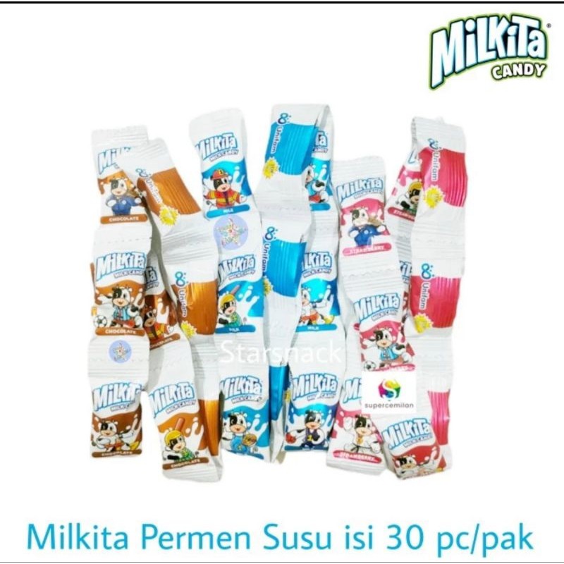 

Permen Milkita Renceng Hanger 1 Pack isi 30pc