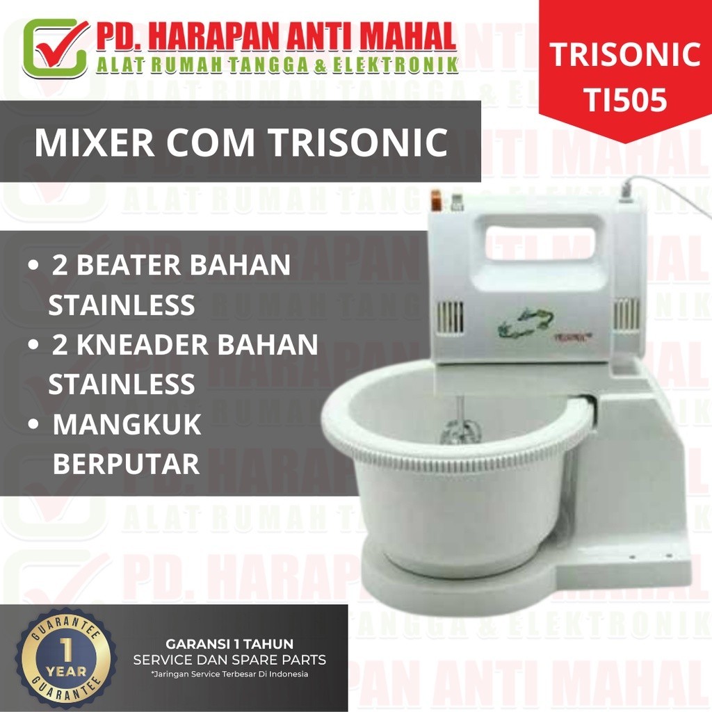 Mixer Trisonic T1505 Stand/ mixer duduk trisonic