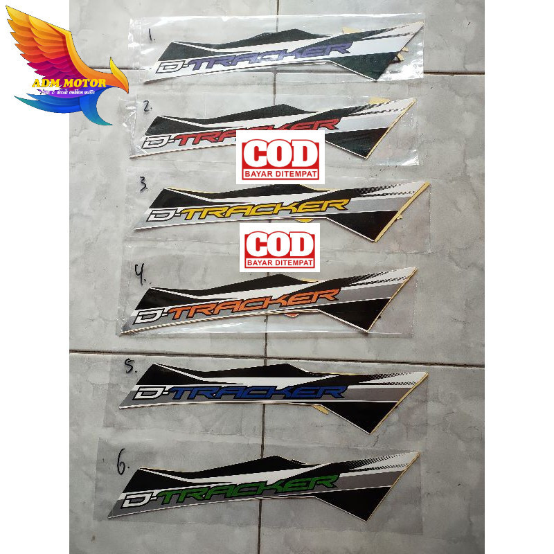 striping stiker D-Tracker d tracker