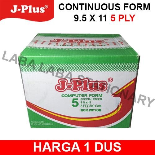 

Continuous Form JPlus Rangkap 5
