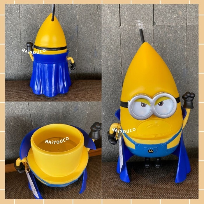 ✔Walhimura✔ - SALE Tumbler Minion Despicable Me 4 XXI Cinema / Collectible Popcorn Bucket Minion / M