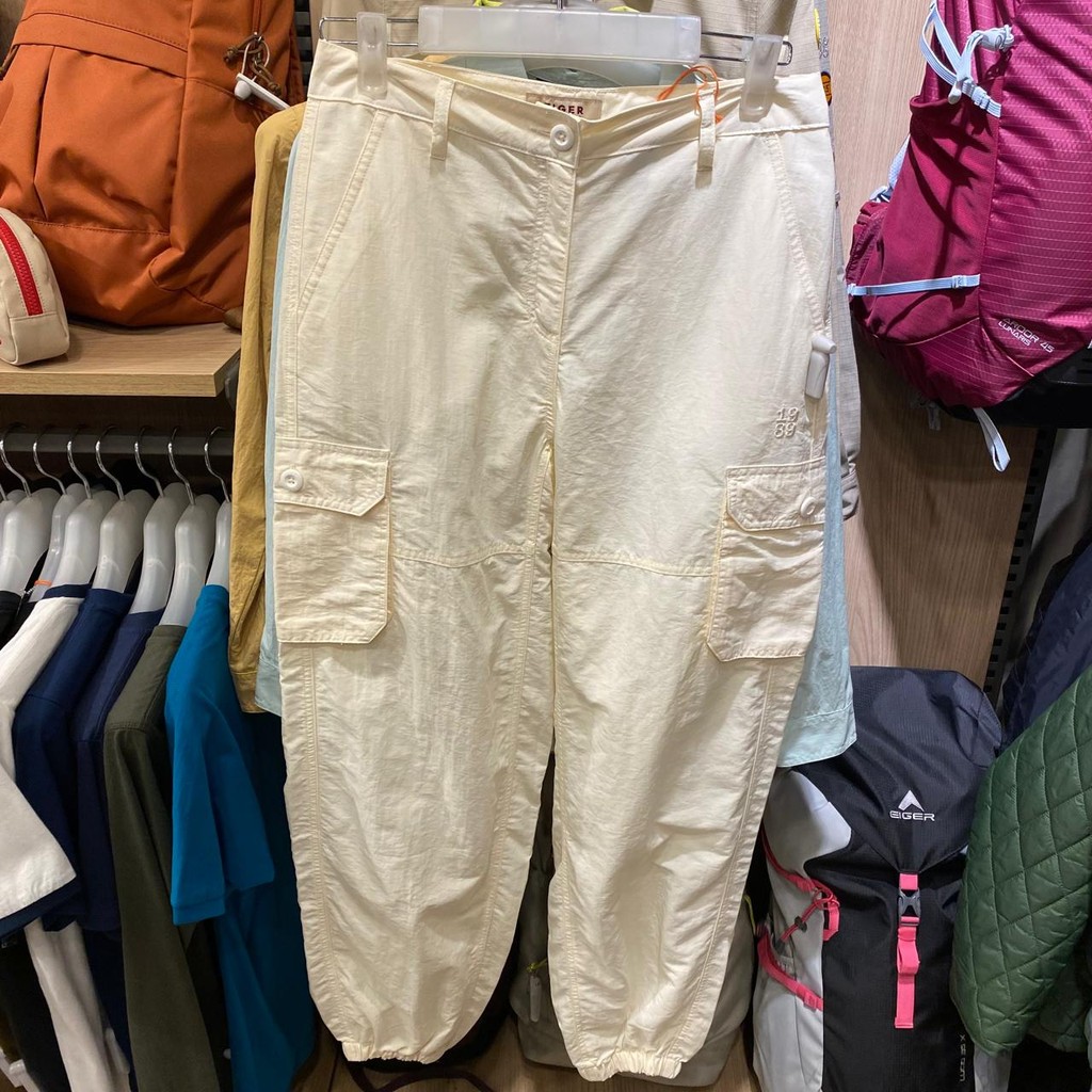 EIGER CELANA PANJANG WANITA WS KAUWELA CARGO PANTS - OFF WHITE