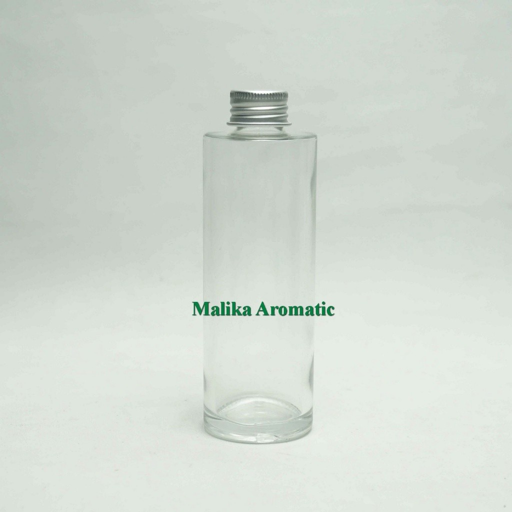 Serum 80 ml Kaca RF Clear Original Tutup Alumunium / Botol Kosmetik / Botol Serum / Serum Kaca Ulir 