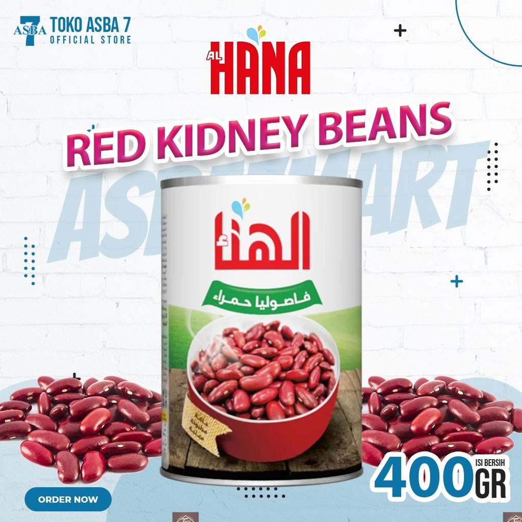 

HANA RED KIDNEY BEANS 400G