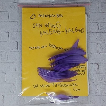 ✨TERLARIS  -Spin Wing Kaleng Kaleng by Papatembak - Ungu
