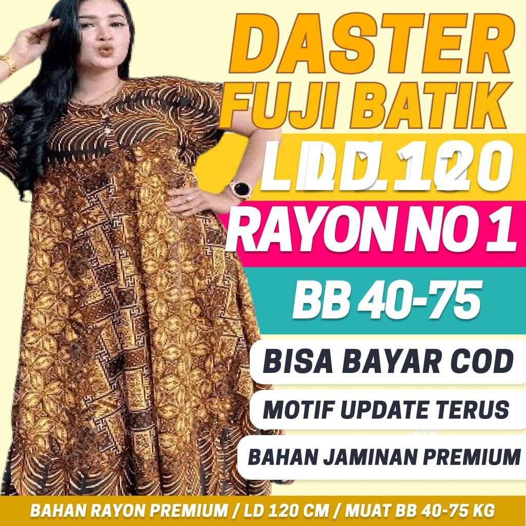 terbaru dan viral daster fuji gadis remaja mama muda Ibu full body murah 50rb 3 pcs 5 pcs 100 rb Siz