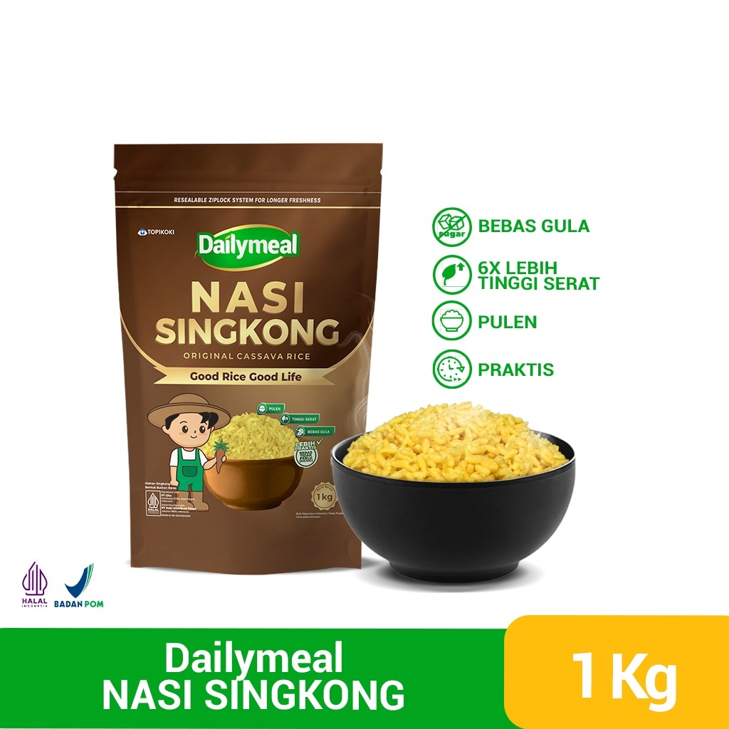 

DAILY MEAL RICE NASI SINGKONG 1KG