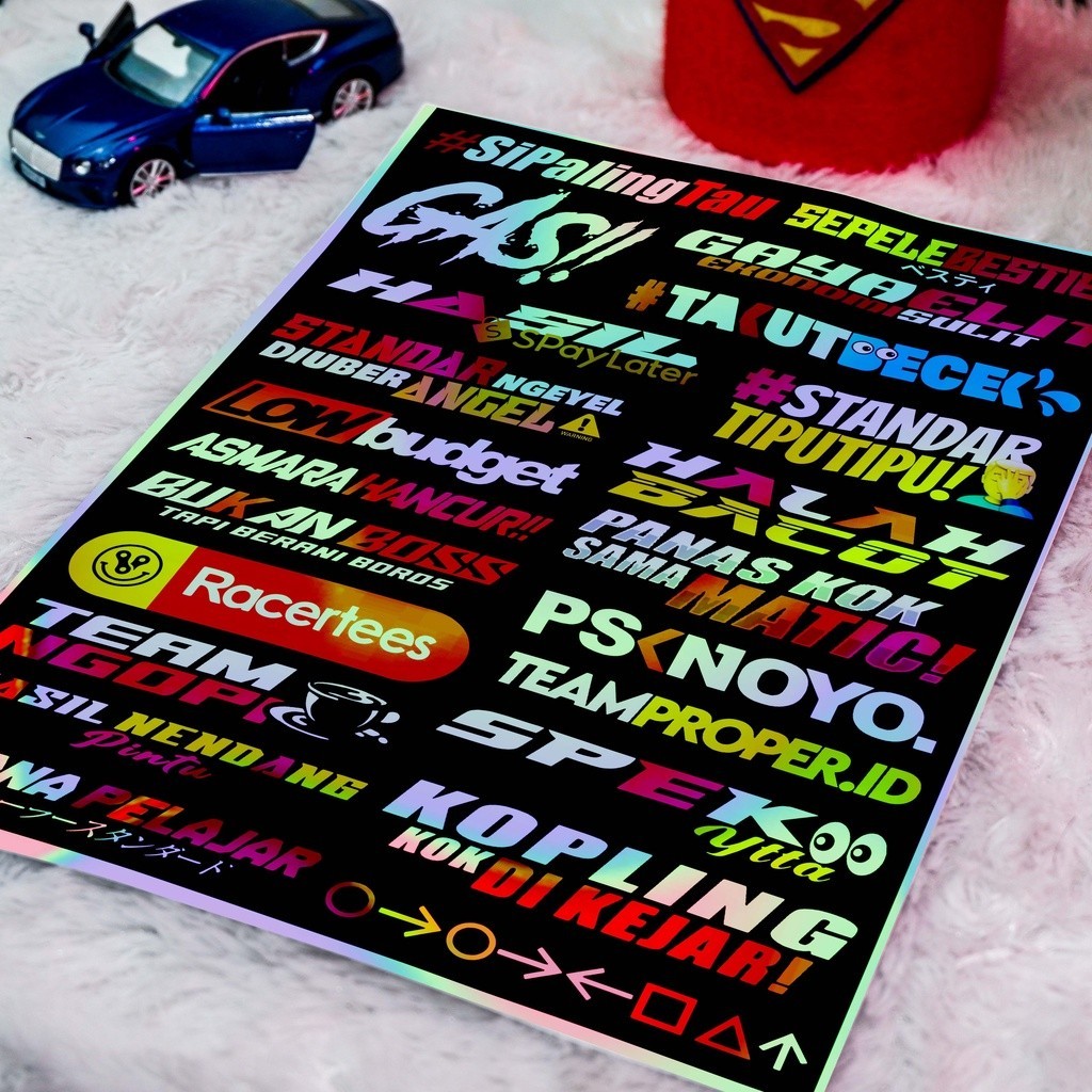 Cetak Kilat -    Stiker Hologram, Stiker Hologram Motor, Stiker Motor Hologram, Setiker Hologram (PA