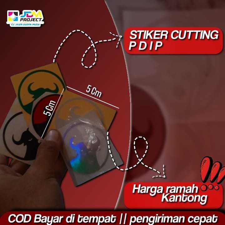 JDM Project - stiker banteng pdip sticker banteng cutting motor mobil