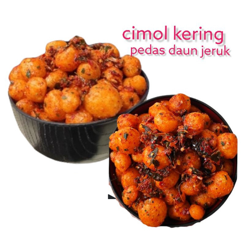 

cimol kering pedas daun jeruk 1kg /emplod/endog lewo