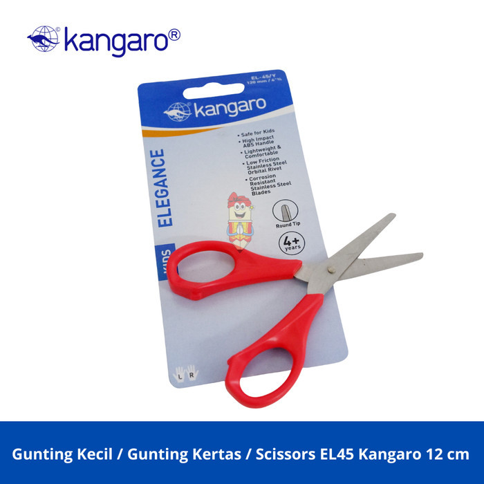 

Gunting Kecil / Gunting Kertas / Scissors EL45 Kangaro 12 cm