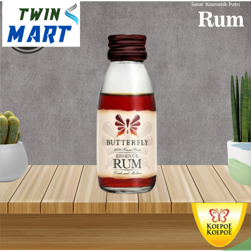 

Rum Butterfly / Rhum Koepoe Koepoe / Rum Jamaica / Perisa Rum