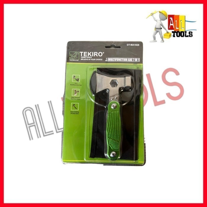 TEKIRO PALU KAPAK LIPAT MULTIFUNGSI 7 IN 1/ KAPAK KECIL MINI - MULTIFUNCTION AXE 7 IN 1