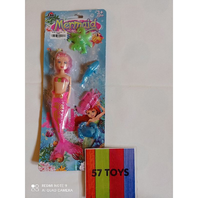 Mainan boneka duyung papanan anak cantik