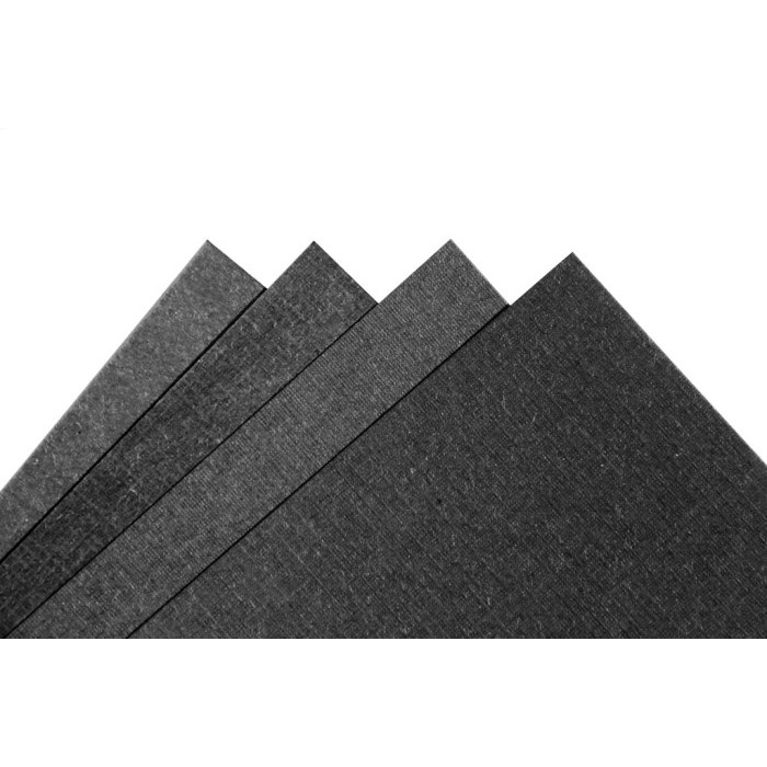 

Fancy Paper 230 gsm A3 - Black Linen Hitam - Black Linen