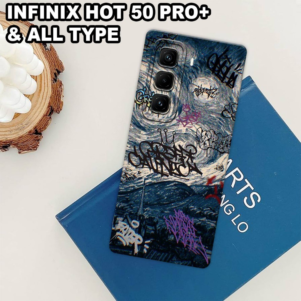 G5 - Softcase INFINIX HOT 50 PRO+ Terbaru 2024 - Bahan karet lentur - Motif RICK AND MORTY - silikon