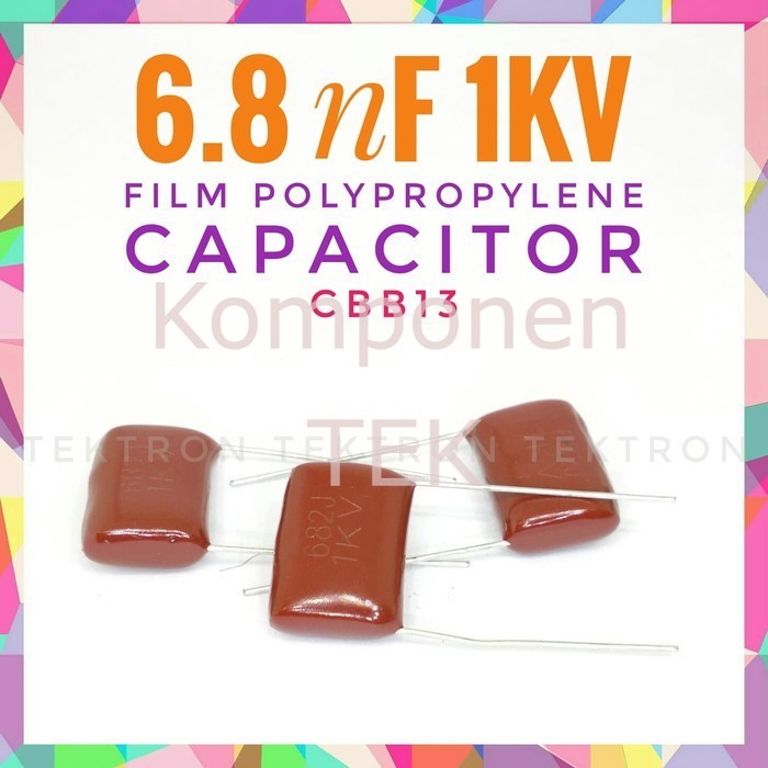 6.8nF 1KV CBB21 Metalized Polypropylene Film 1000v