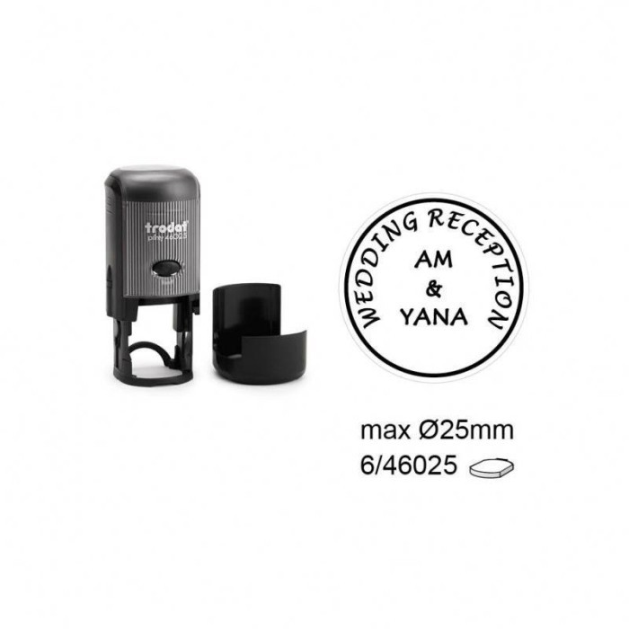 

Stempel Bulat Trodat Type 46025 O25mm - KOSONGAN