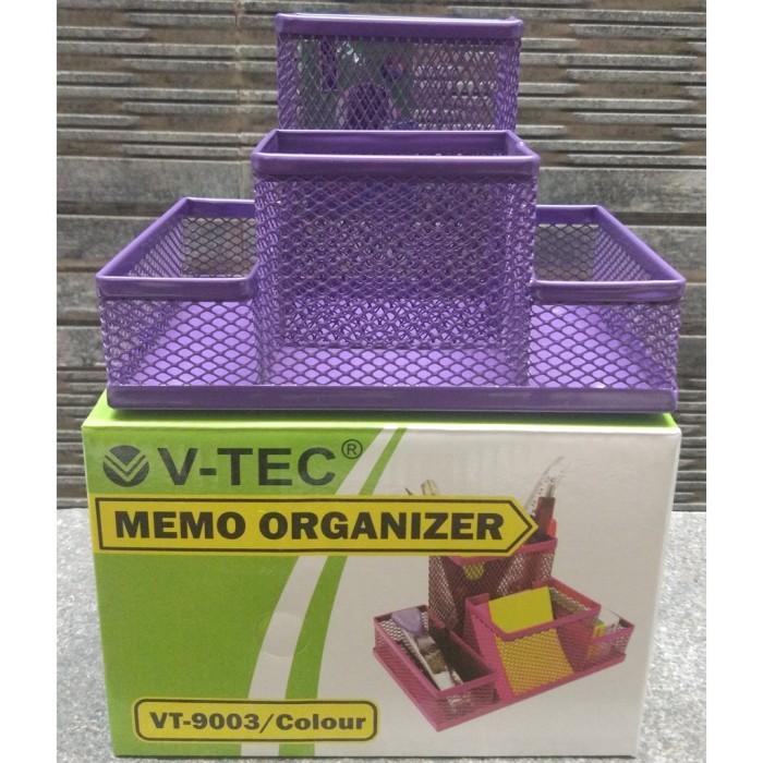 

V-TEC MEMO ORGANIZER WARNA VT-9003 - Biru Muda