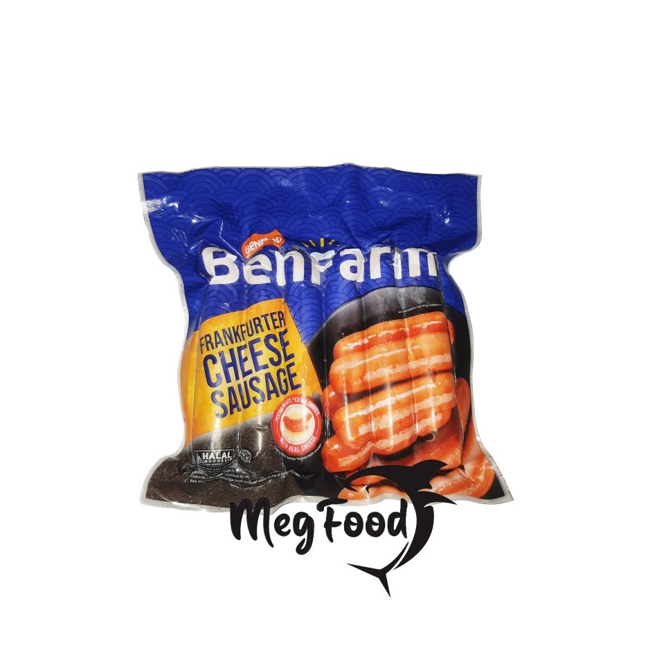 

Frankfurter Cheese Sausage Benfarm | Sosis Frankfurter Keju 300 Gram
