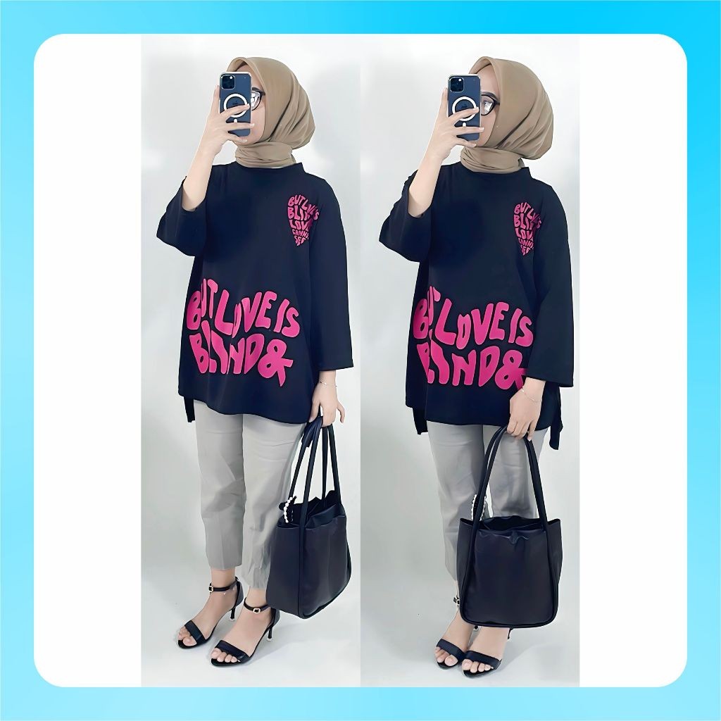 Long Tunik Terbaru Neum Modern Love GOGO FASHION 678