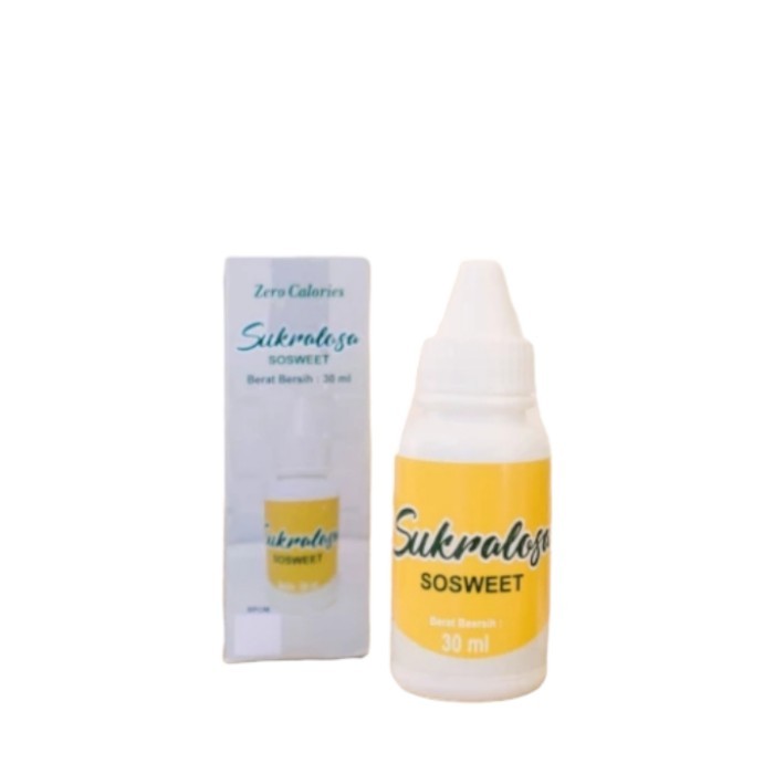 

Gula tetes cair || Sweetener || Sucralose || 0 kalori 30ml || So SWEET