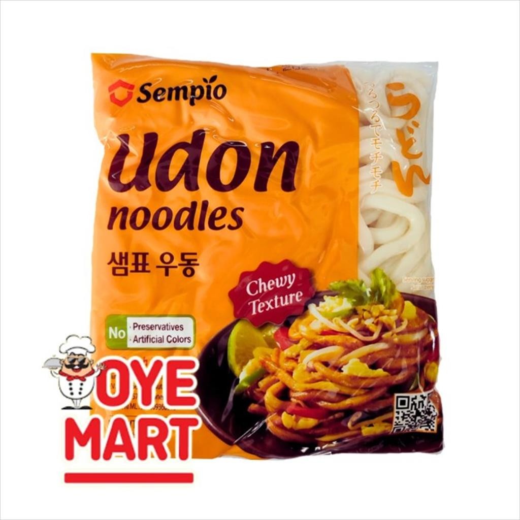 

SEMPIO UDON NOODLES 200GR/MIE BASAH MATANG/MIE CHEWY TEXTURE/MIE JEPANG