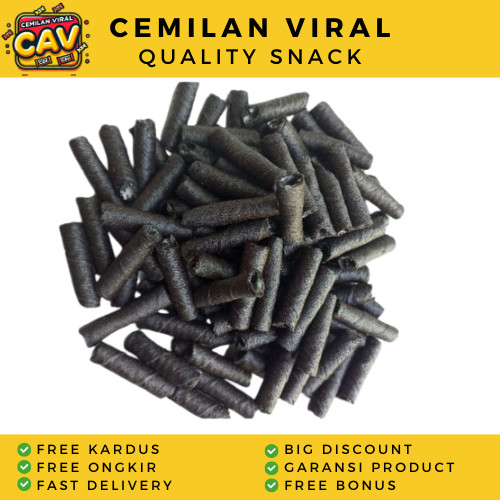 

CAV ASTOR MINI HITAM 500g Astor Barcelona Aneka Rasa Cemilan Astor Kiloan Cemilan Makanan Ringan Vira