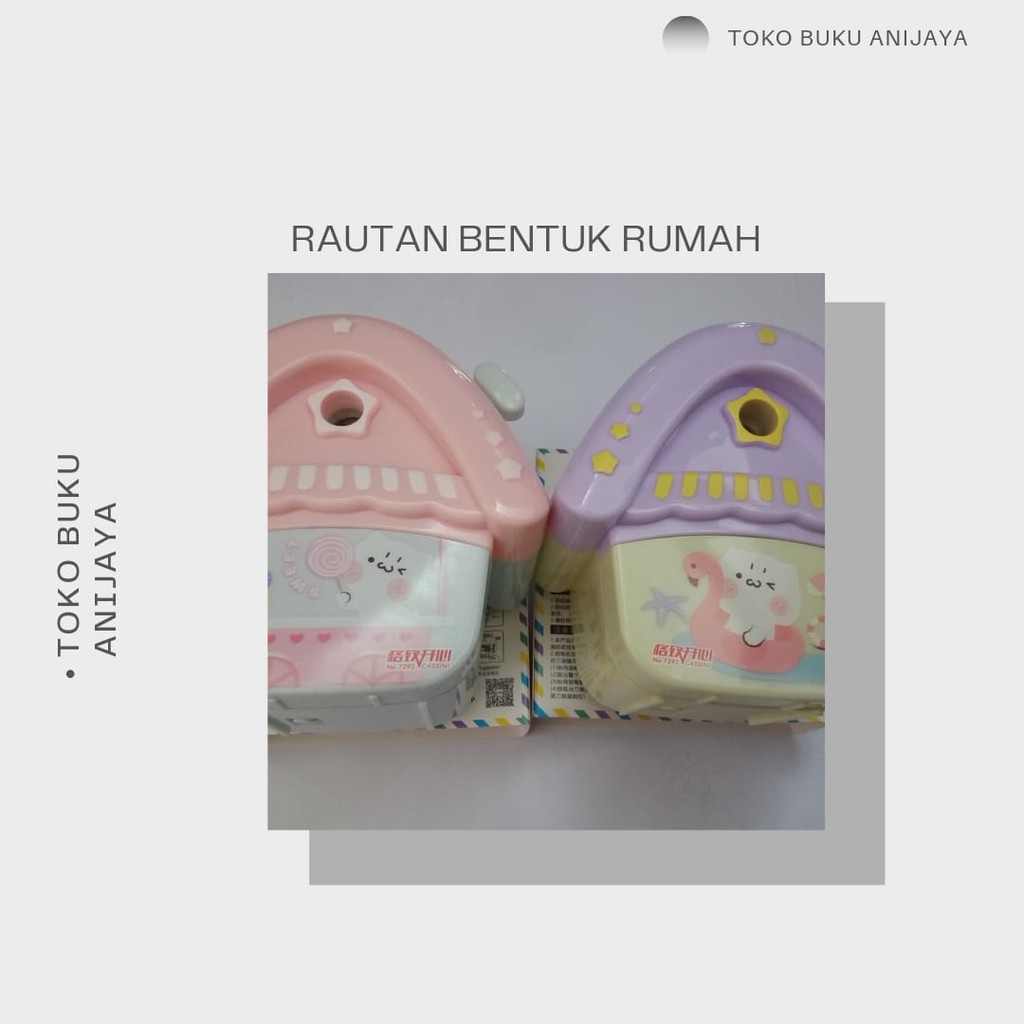 

RAUTAN PENSIL BENTUK RUMAH SANGAT LUCU DAN CANTIK Sekolah Stationery