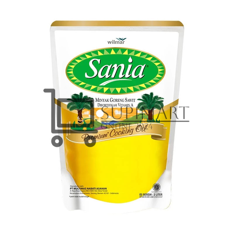 

Sania Minyak Goreng 2L Refill Sania Pouch 2 Liter