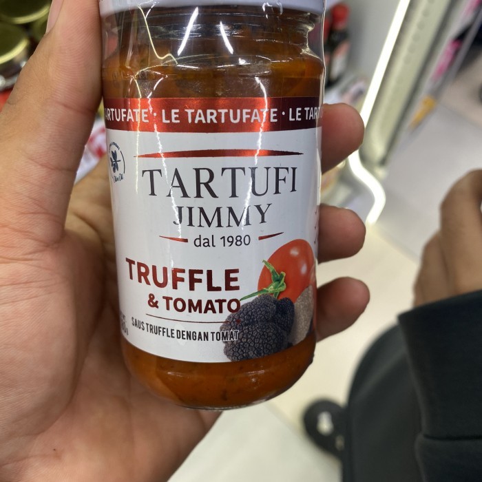 

Tartufi jimmy truffel and tomato saus | saus truffel dengan tomat 180 grm
