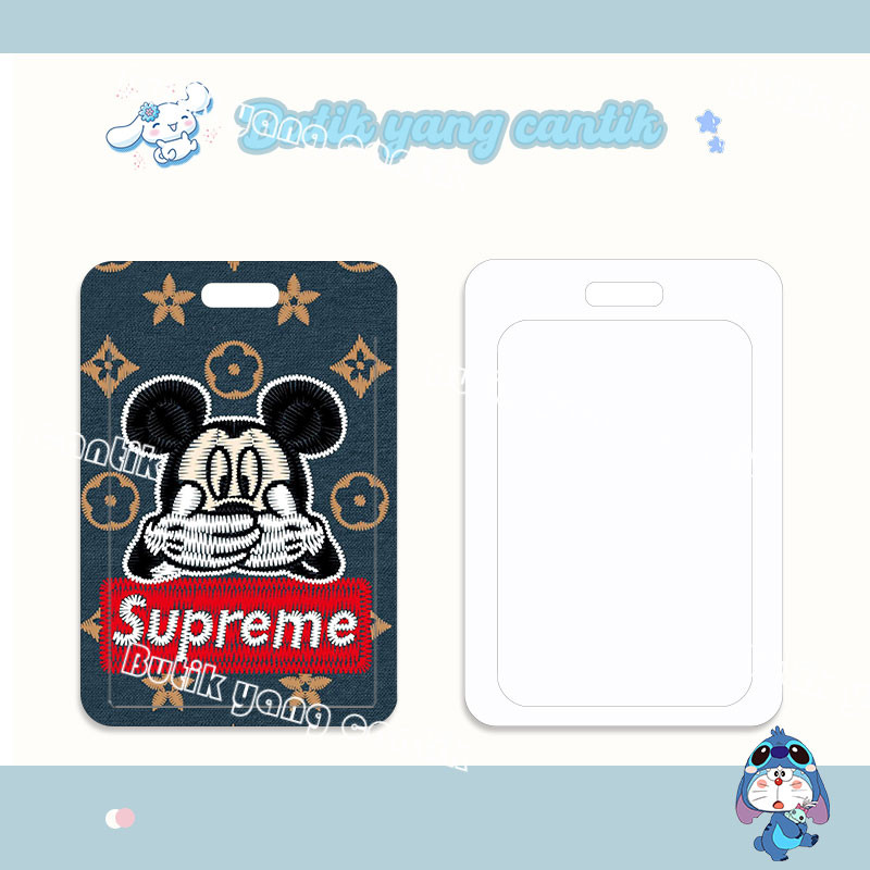 

ID CARD HOLDER, Tempat Kartu Mickey Mouse Super Lucu, Cocok untuk Kantor/Sekolah, Kartu Pelajar/Kartu Transportasi, Kartu Akses, KTP, Flazz, Kartu Kredit Elektronik dan Uang Elektronik.