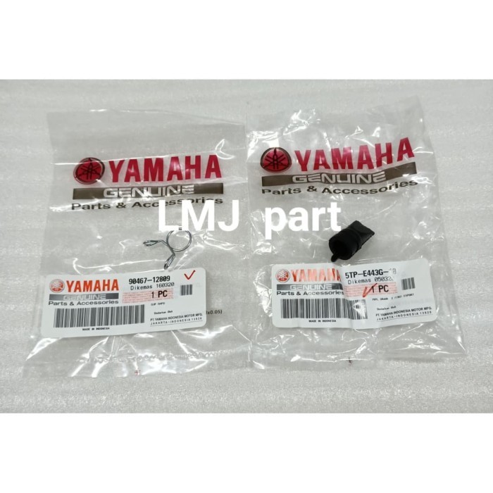 JUAL SELANG BUNTU HITAM DAN CLIP DI BOX TUTUP FILTER UDARA MIO 5TP-E443G-10 BEST SELLER