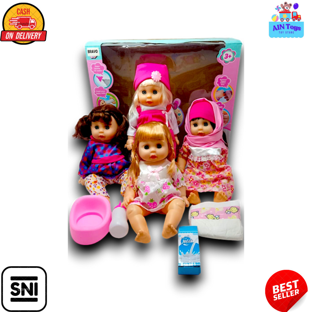 Boneka Sweet Baby Doll Interaktif Bisa Minum Pipis Dan Berbicara