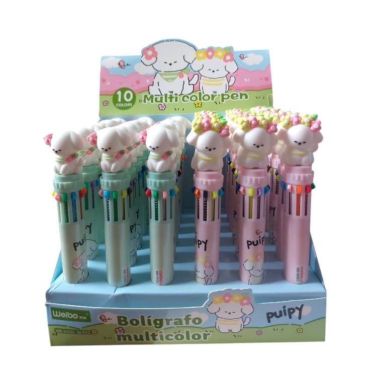 

BP 10W WB-55551 PUPPY / PULPEN 10 WARNA LUCU