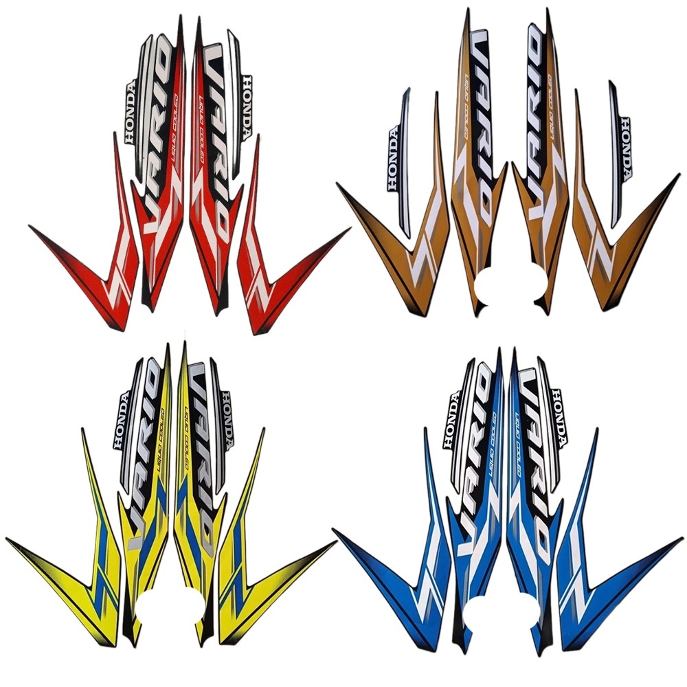 STIKER STRIPING STANDART VARIO 125 2024 | STIKER BODY HONDA VARIO 125 2024 | TERMURAH & BERKUALITAS