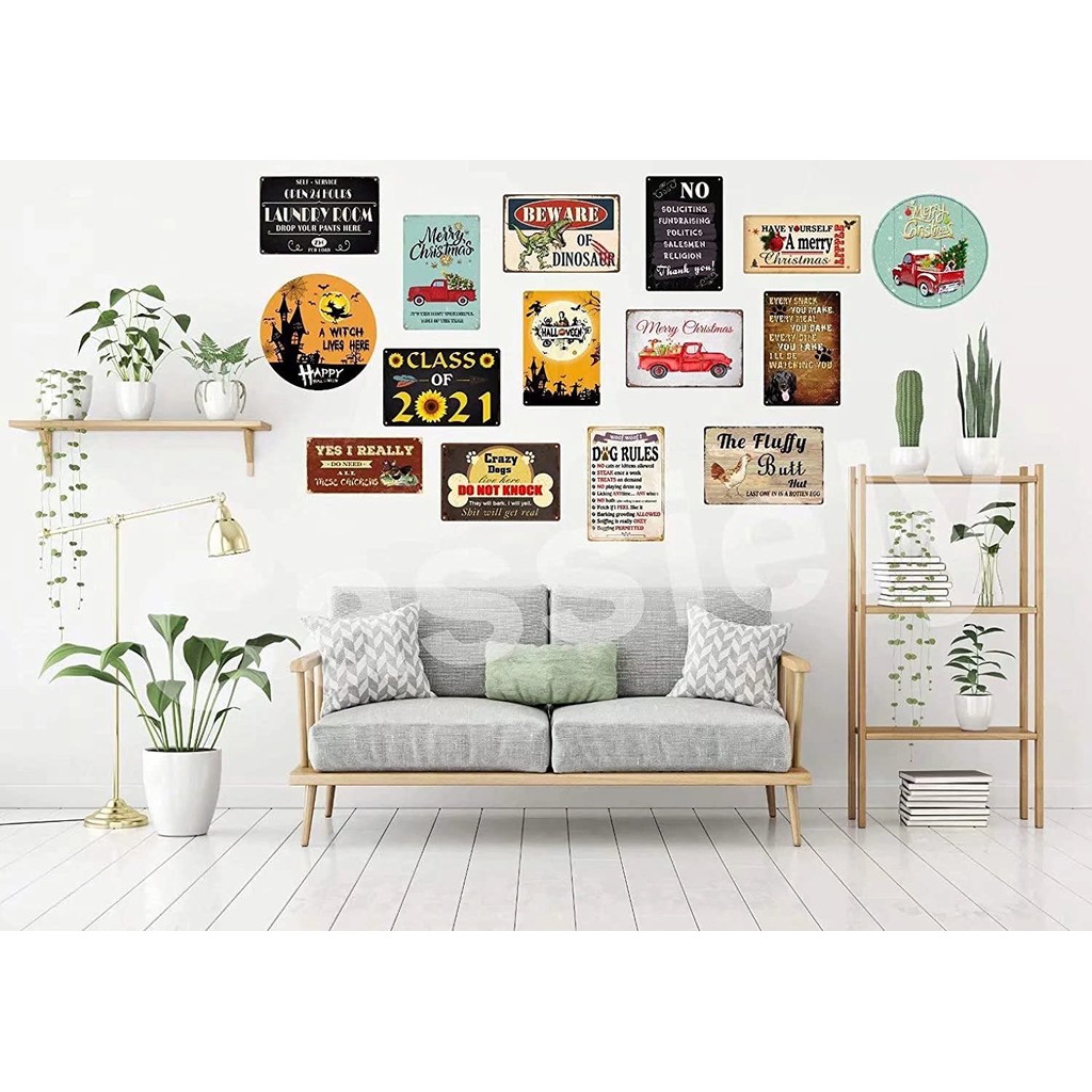 IT 1990 MOVIE POSTER Metal Sign Vintage Tin Signs Wall Decor Decoration for Home Kitchen Garage Retr