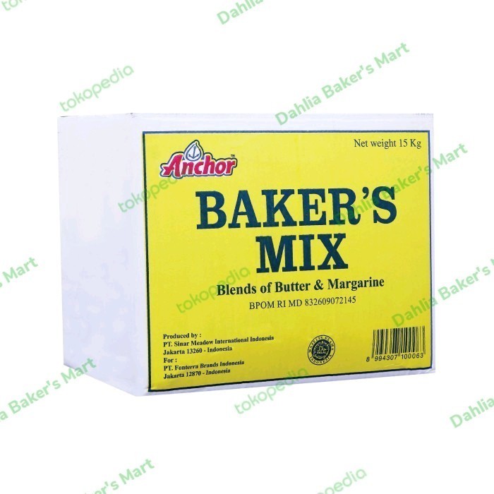 

[NEW] Anchor Baker's Mix Bakermix Butter Blend Repack 500 Gram