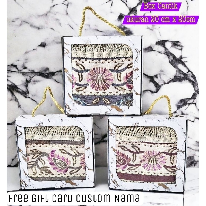 PROMO Souvenir Sajadah turkey besar / hampers sajadah / sajadah turkey beaar / grosir sajadah